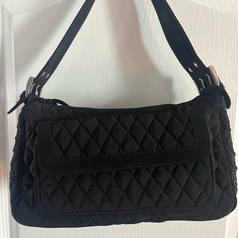 Vera Bradley black clutch